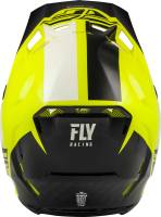 Fly Racing - Fly Racing Formula Origin Youh Helmet - 73-4406-3 - Black/Hi-Vis - Large - Image 2