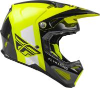 Fly Racing - Fly Racing Formula Origin Youh Helmet - 73-4406-3 - Black/Hi-Vis - Large - Image 4