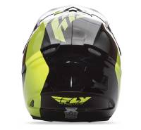 Fly Racing - Fly Racing F2 Carbon Pure Helmet - 73-4131XS - Hi-Vis/Black - X-Small - Image 4