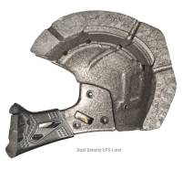 Fly Racing - Fly Racing F2 Carbon Pure Helmet - 73-4130XS - Matte Gray/Black - X-Small - Image 6