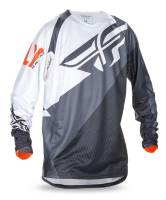 Fly Racing - Fly Racing Evolution 2.0 Jersey (2017) - 370-220S - Black/White/Orange - Small - Image 1