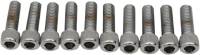Drag Specialties - Drag Specialties Fine-Thread Socket-Head Bolts - 1/4in.-28 x 3/4in. - MPB210S - Image 2
