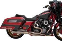 Drag Specialties - Drag Specialties Predator 2-Up Seats - Smooth Vinyl - 0801-1268 - Image 3
