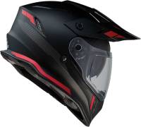 Z1R - Z1R Range Dual Sport Helmet - 0140-0015 - Black/Red - Medium - Image 5