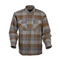 Scorpion - Scorpion Covert Moto Flannel - 13303-3 - Tan/Brown - Small - Image 1