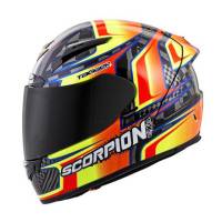 Scorpion - Scorpion EXO-R2000 Tagger Ensenada Helmet - 200-4792 - Black/Orange - X-Small - Image 1