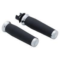 Kuryakyn - Kuryakyn Thresher Grips - Chrome - 5944 - Image 1