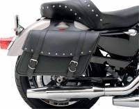 Saddlemen - Saddlemen Highwayman Slant-Style Saddlebag - Rivet - 13in.L x 6in.W x 9 1/2in.H - X021-03-040 - Image 2