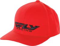 Fly Racing - Fly Racing Podium Youth Hat - 351-0382Y - Red - OSFM - Image 1