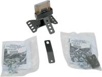 Drag Specialties - Drag Specialties Driver Backrest Kit for OEM Dresser/Touring Seat - EZ Glide Receiver Mechanism - 0822-0163 - Image 1