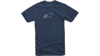 Alpinestars - Alpinestars Ageless Rake T-Shirt - 12137253070L - Navy - Large - Image 1