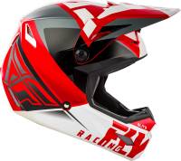 Fly Racing - Fly Racing Elite Vigilant Helmet - 73-8612-7 - Red/Black - Large - Image 4