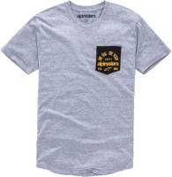 Alpinestars - Alpinestars Heart Premium T-Shirt - 1139-73040-1026-2XL - Gray Heather - 2XL - Image 1