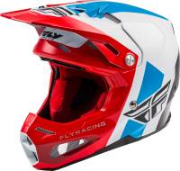 Fly Racing - Fly Racing Formula Origin Youth Helmet - 73-4402-3 - Red/White/Blue - Large - Image 1