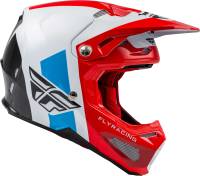 Fly Racing - Fly Racing Formula Origin Youth Helmet - 73-4402-3 - Red/White/Blue - Large - Image 4