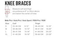 EVS - EVS RS9 Knee Brace - Left - RS9-BK-LL - Black - Large - Image 2