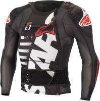 Alpinestars - Alpinestars Sequence Long-Sleeve Jacket - 6505619-123-L - Black/Red/White - Large - Image 1