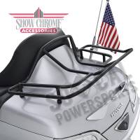 Show Chrome - Show Chrome Deluxe Trunk Luggage Rack - Black - 52-610BK - Image 2
