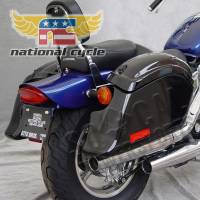 National Cycle - National Cycle Cruiseliner Pocket Back Saddlebag - Red Reflectors - N1100 - Image 1
