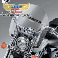 National Cycle - National Cycle SwitchBlade Shorty Windshield - Clear - N21701 - Image 1