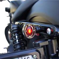 Joker Machine - Joker Machine Omega LED Turn Signals - Black/Red Lens - 05-250-RB - Image 2