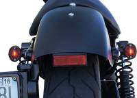 Joker Machine - Joker Machine Omega LED Turn Signals - Black/Red Lens - 05-250-RB - Image 4