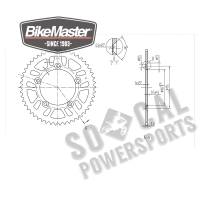 BikeMaster - BikeMaster Steel Rear Sprocket - 50T - 965029 - Image 2