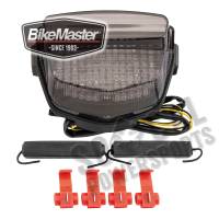 BikeMaster - BikeMaster Integrated Taillight - Smoke Lens - 261719 - Image 1