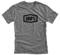 100% - 100% Icon T-Shirt - 20000-00025 - Heather Gray - Small - Image 1