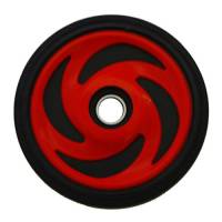 PPD Group - PPD Group Idler Wheel - 5.35in. x 25mm - Bright Red - 04-300-21 - Image 1