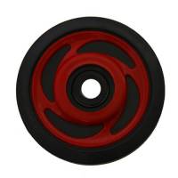 PPD Group - PPD Group Idler Wheel - 5.35in. x 25mm - Candy Red - 04-300-22 - Image 1