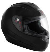Zoan - Zoan Thunder Solid Snow Helmet with Double Lens Shield - 223-013SN - Black - X-Small - Image 1