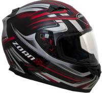 Zoan - Zoan Blade SV Reborn Graphics Snow Helmet with Electric Shield - 035-204SN/E - Red - Small - Image 1