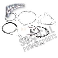 Magnum - Magnum Stainless Steel XR Handlebar Installation Kit for 12-14in. Ape - 589341 - Image 1