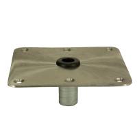 Springfield Marine - Springfield KingPin&trade; 7" x 7" - Stainless Steel - Square Base - Image 1