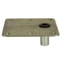 Springfield Marine - Springfield KingPin&trade; 7" x 7" Offset - Stainless Steel - Square Base - Image 1
