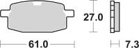 SBS - SBS HF Ceramic Brake Pads - 619HF - Image 2