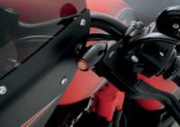 Joker Machine - Joker Machine Astro LED Center Mount Marker Lights - Black - Amber LED - 05-52AB - Image 2