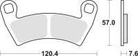 SBS - SBS SI Sintered Brake Pads - 897SI - Image 2