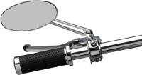 Drag Specialties - Drag Specialties Stealth II Mirror Longer Stem - Standard - 302152-BC3N-BX2 - Image 2