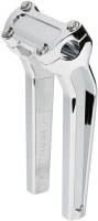 Thrashin Supply Company - Thrashin Supply Company Pullback Handlebar Riser Kit without Gauge Cutout - 9-1/2in. - Chrome - TSC-9525-3 - Image 1