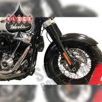 Klock Werks - Klock Werks Tire Hugger Series Slicer Front Fender for 16in./17in./18in./19in. Wheel - KW05-01-0519 - Image 1