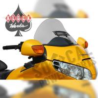 Klock Werks - Klock Werks 14in./18in. Flare Windshield - Vented - Tint - KW05-04-0259 - Image 1