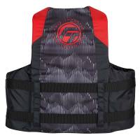 Full Throttle - Full Throttle Adult Nylon Life Jacket - 2XL/4XL - Red/Black - Image 2