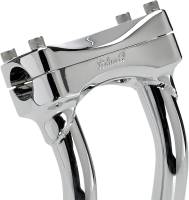 Biltwell Inc. - Biltwell Inc. O/S Murdock Riser - 8in. - Chrome - 6414-105-08 - Image 4