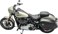 Mustang - Mustang Standard Touring Seat - Dagger Stitch - Black - 75721 - Image 2