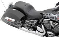 Drag Specialties - Drag Specialties Low-Profile Touring Seat for Victory OEM Backrest - Mild Stitch - 0810-1540 - Image 2