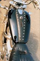 Mustang - Mustang Cruiser Tank Bib - Studs and Concho - 93108 - Image 2