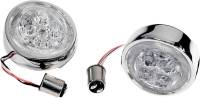 Ciro - Ciro Fang Signal Light Insert - Rear - Chrome - 45401 - Image 1