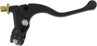 Parts Unlimited - Parts Unlimited Left Hand Shorty Style Power Lever Assembly - Black - 43-1104L - Image 2